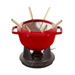 Staub Fondue Set 2,35L, Red