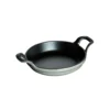 Staub Large Round Dish In Cast Iron, Graphite Grey