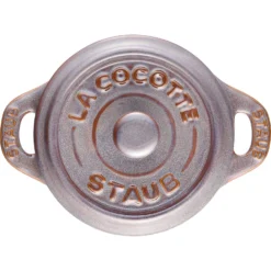 Staub Topfset Mini Ø10 4-er Set, Grau 6 Staub Topfset Mini Ø10 4-er Set, Grau -Staub staub mini cocotte gryt set 4st ivory white 10cm 10