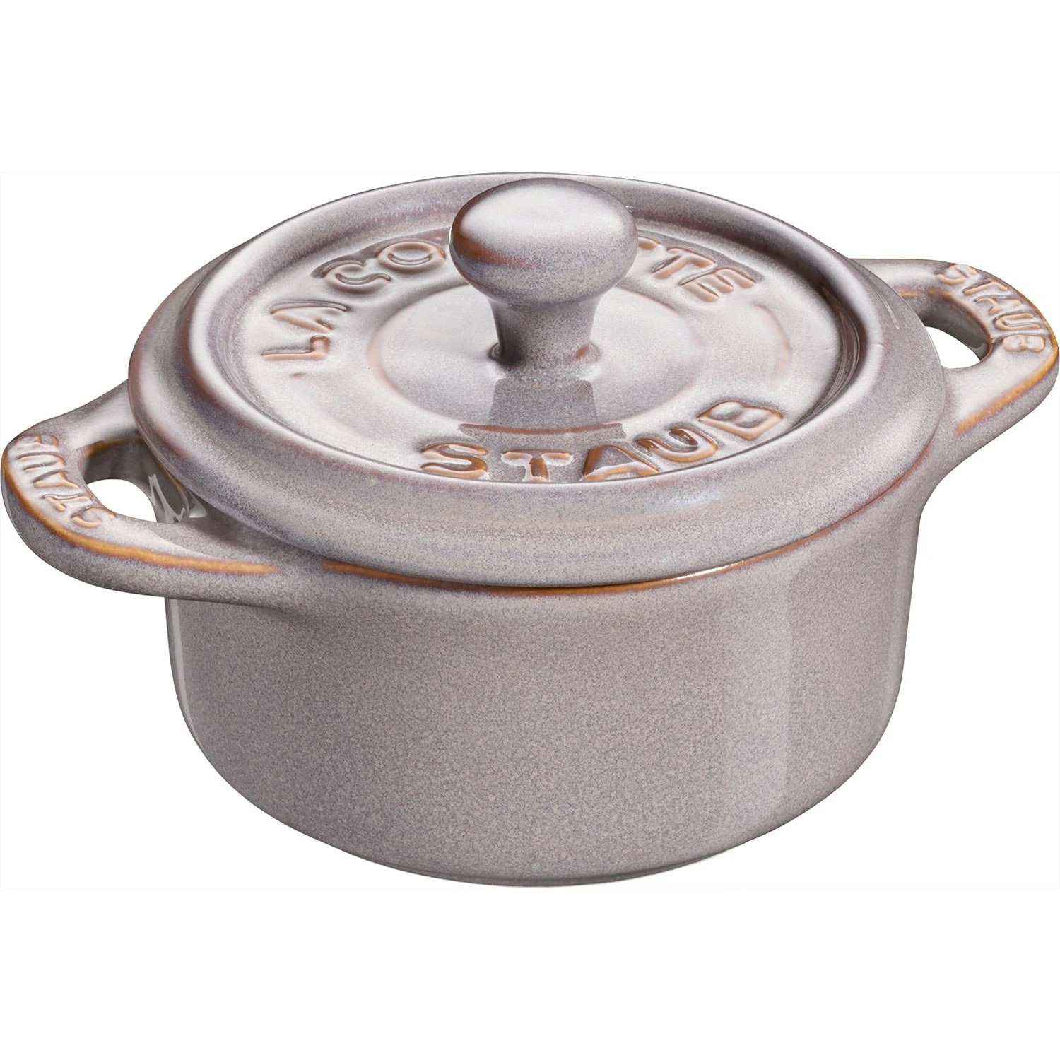 Staub Topfset Mini Ø10 4-er Set, Grau 2 Staub Topfset Mini Ø10 4-er Set, Grau – Bild 2