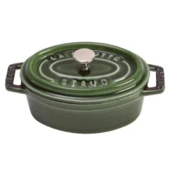 Staub Oval Kochtopf Aus Gusseisen 4,2 L, Grün