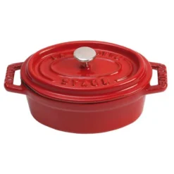 Staub Oval Kochtopf Aus Gusseisen 8 L, Kirsche