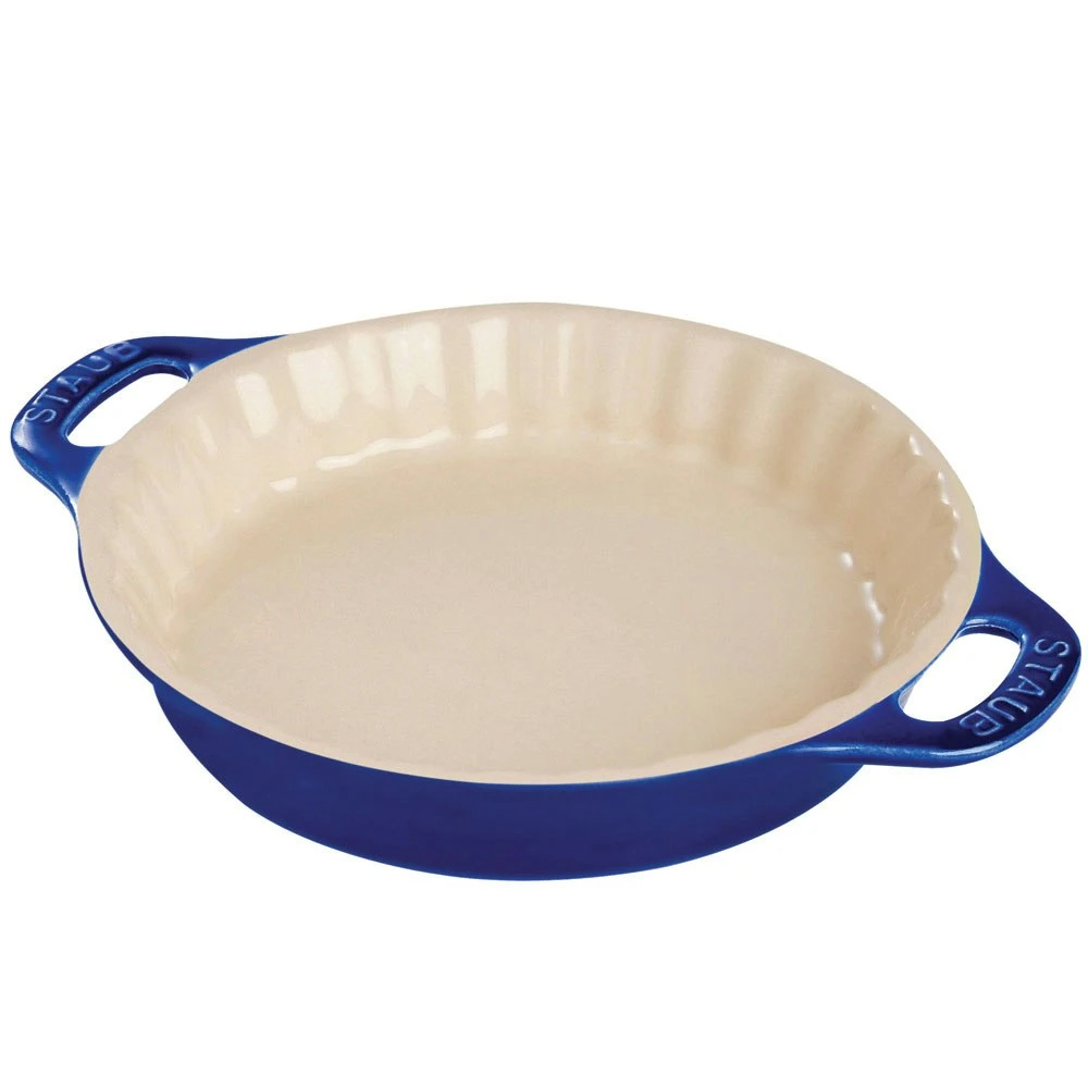 Staub Pie Form Aus Keramik 24 Cm, Dunkelblau 1 Staub Pie Form Aus Keramik 24 Cm, Dunkelblau