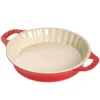 Staub Pie Form Aus Keramik 24 Cm, Kirsche