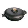 Staub Round Hot Plate, Black