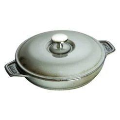 Staub Round Hot Plate, Graphite Grey