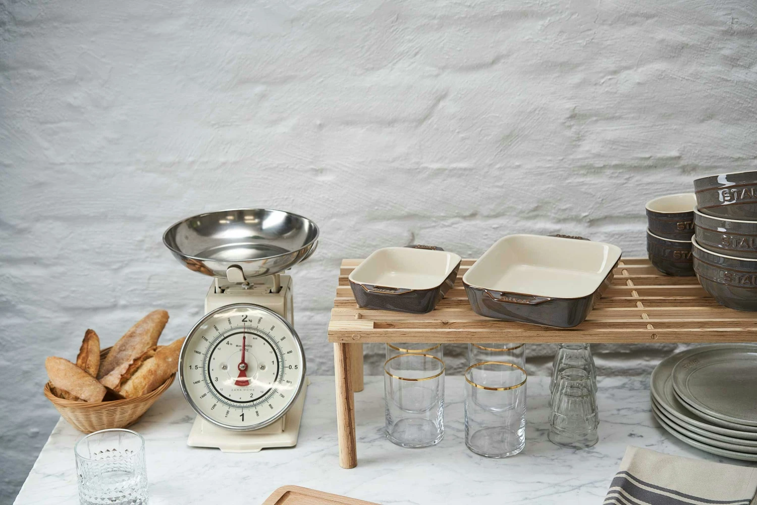 Staub Ofenform 2 Teile, Grau 2 Staub Ofenform 2 Teile, Grau - Image 2