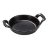 Staub Small Round Dish In Cast Iron, Black