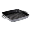 Staub Grillpfanne 33x33cm, Grau