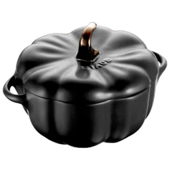 Staub Petite Pumpkin Cocotte 0.47 L, Black