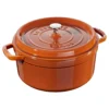 Staub Round Cocotte 26 Cm 5,2 L, Cinnamon