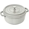 Staub Kokotte Rund, 26 Cm 5,2 L, Weiß
